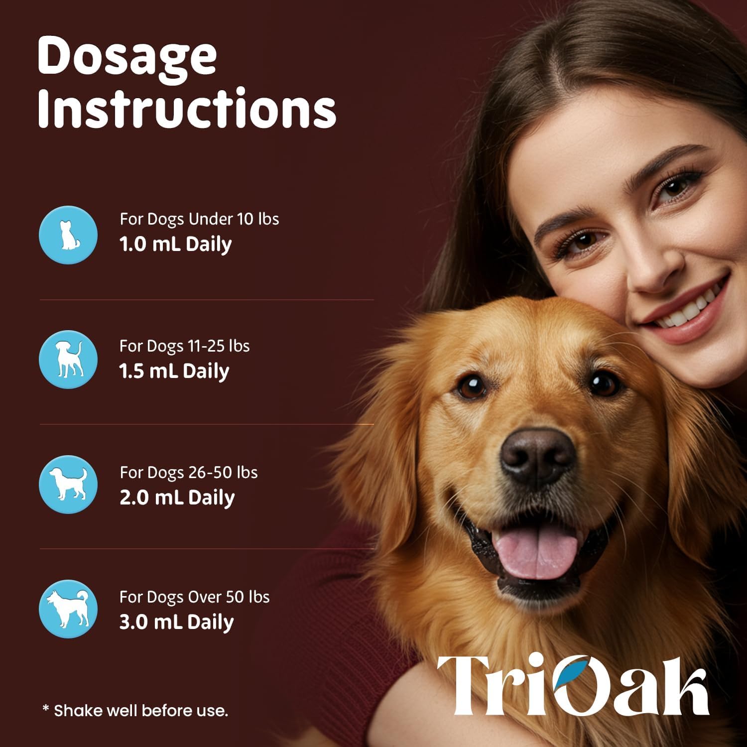 ProElobara chien avec pelage brillant montrant amélioration visible du pelage