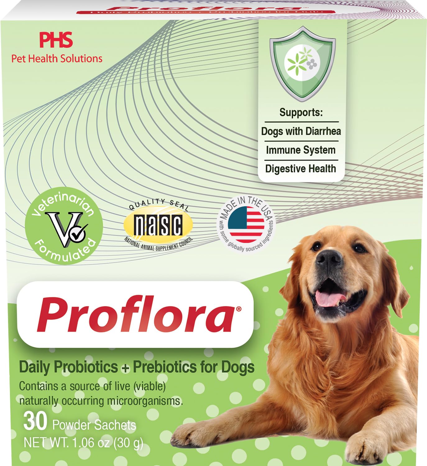 Proflora emballage avant montrant l'identité du produit et facilité d'usage