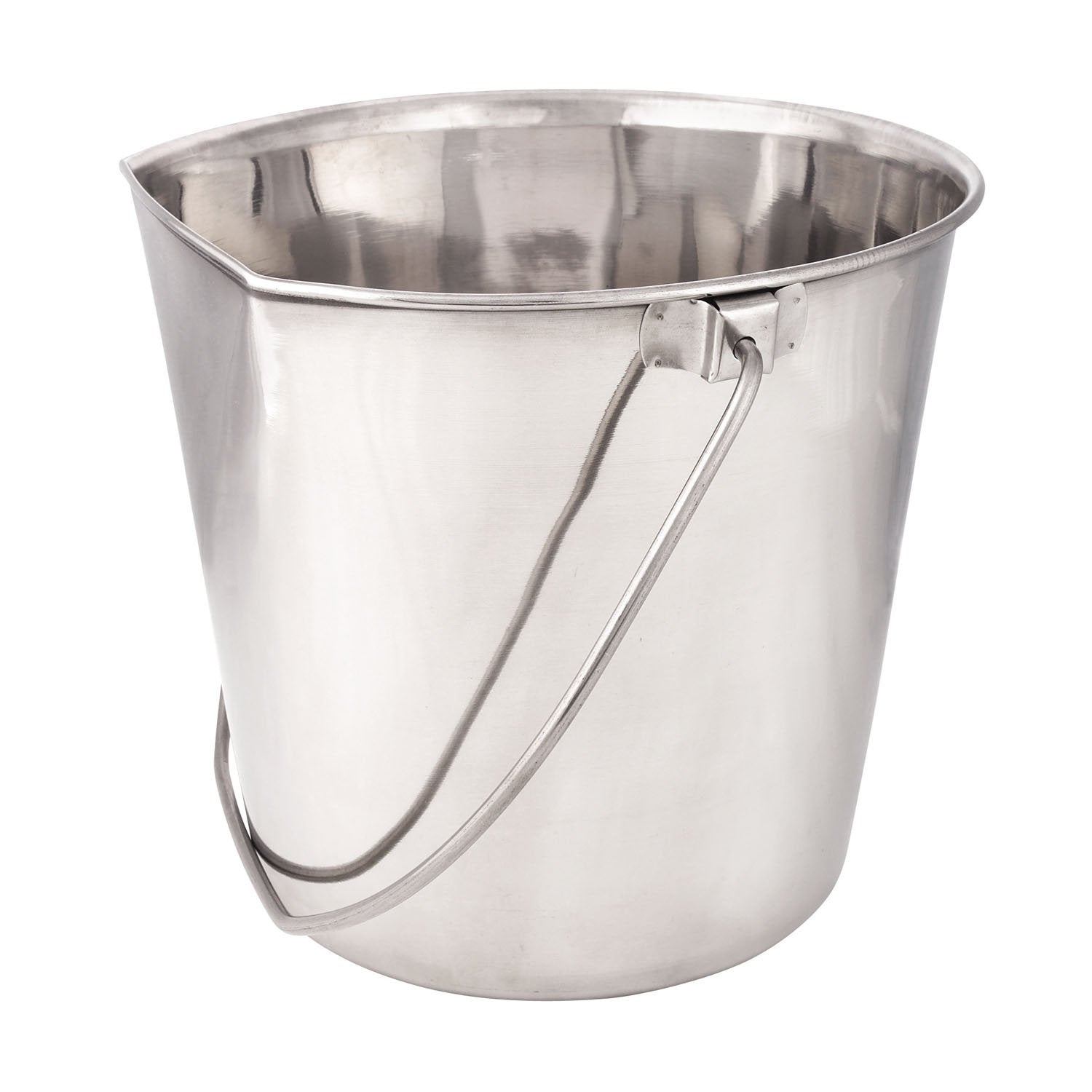ProSelect seau inox 2 quarts face avant montrant stabilité