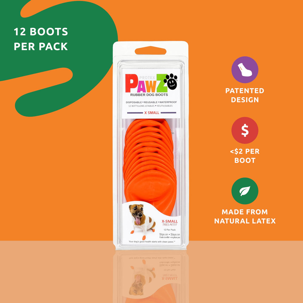 Protex PawZ gros plan de la texture de semelle offrant adhérence