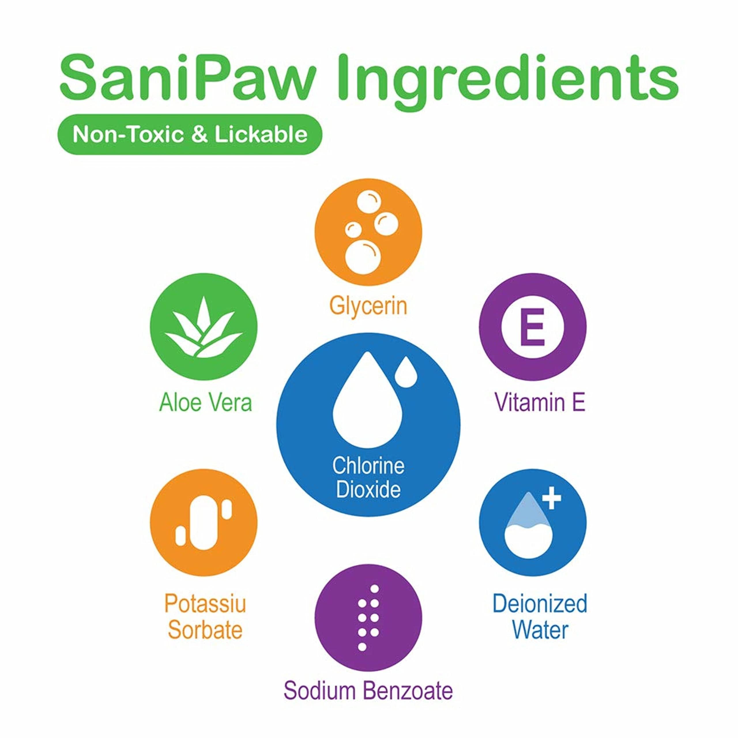 Protex PawZ goutte du produit montrant la texture et l'aspect sûr pour les pattes