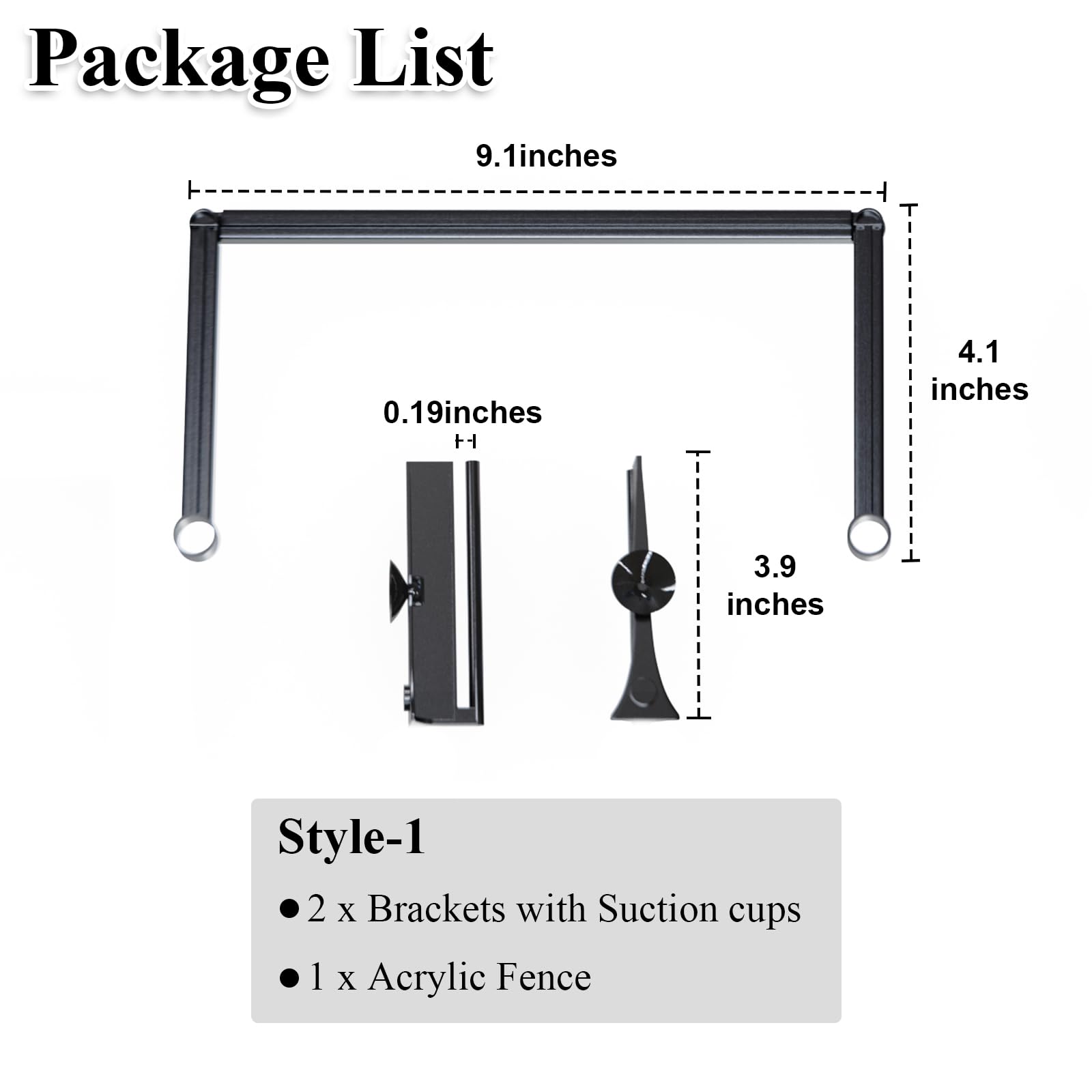 Pryitier comparaison d'échelle montre dimensions et adaptation facile