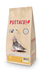 Psittacus emballage 1 kg montrant l'étiquette et avantage qualité nutritionnelle