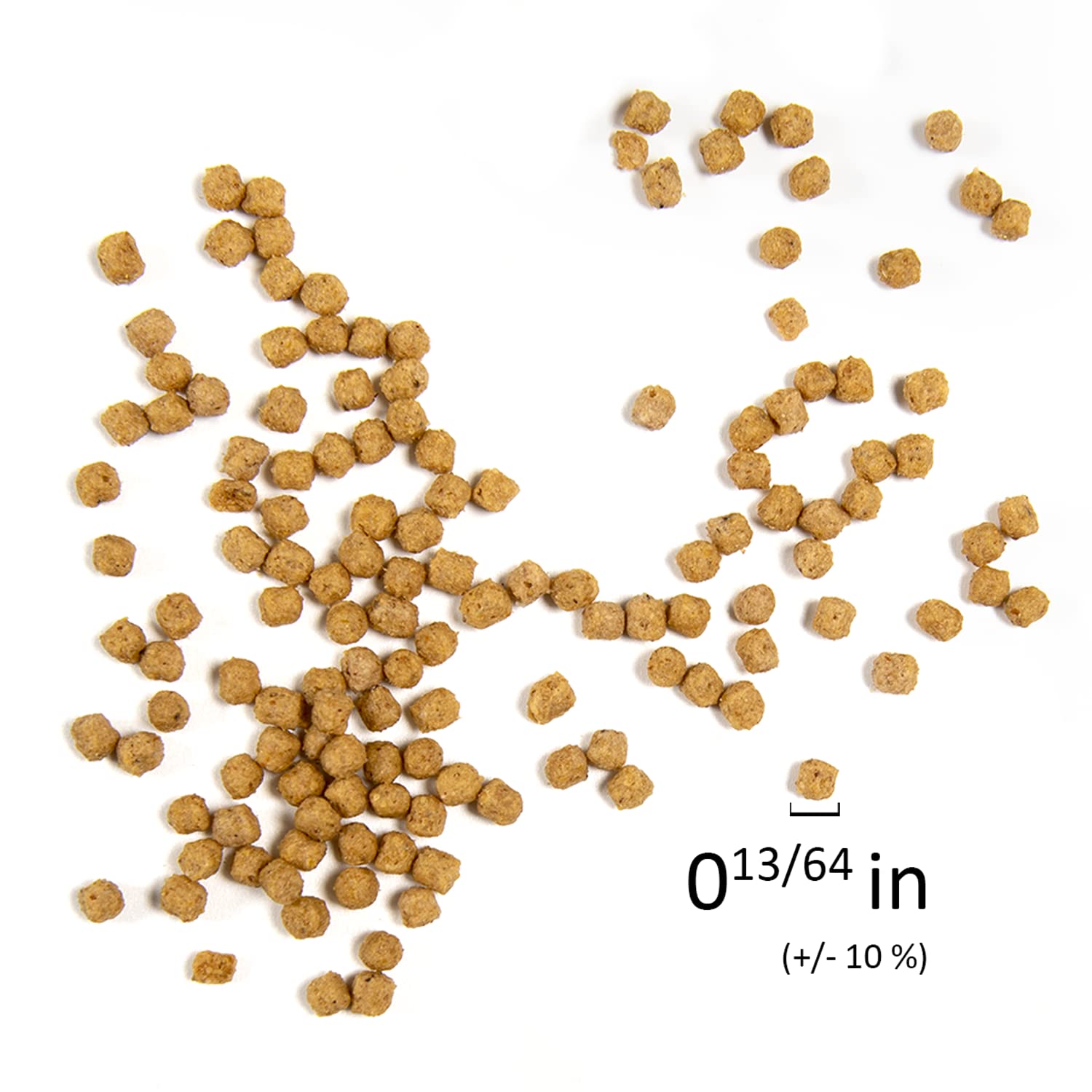 Comparaison taille paquet 450 g Psittacus Mini sur table, bénéfice visualisation quantité
