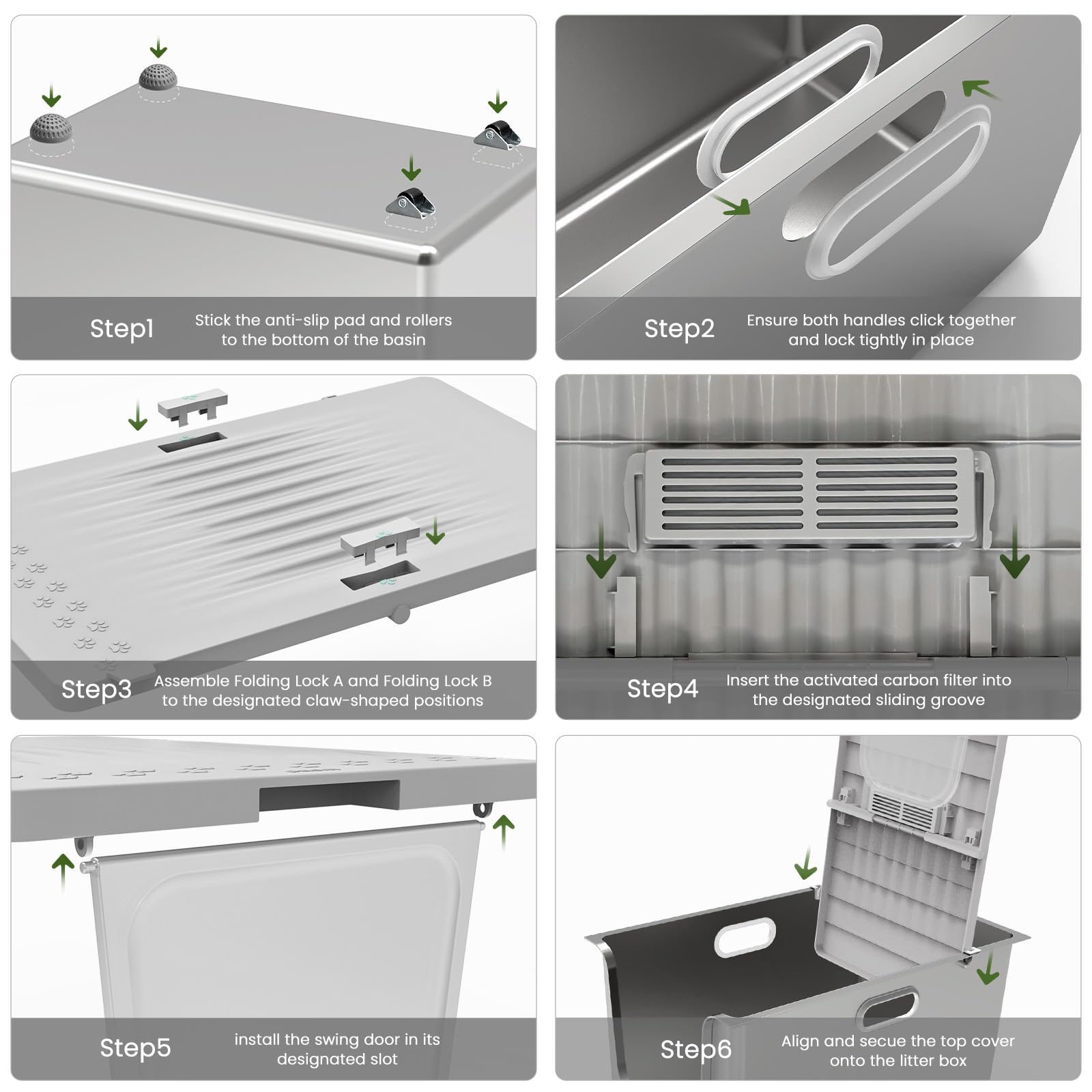 PTFFF intérieur propre sans résidus, hygiène durable garantie