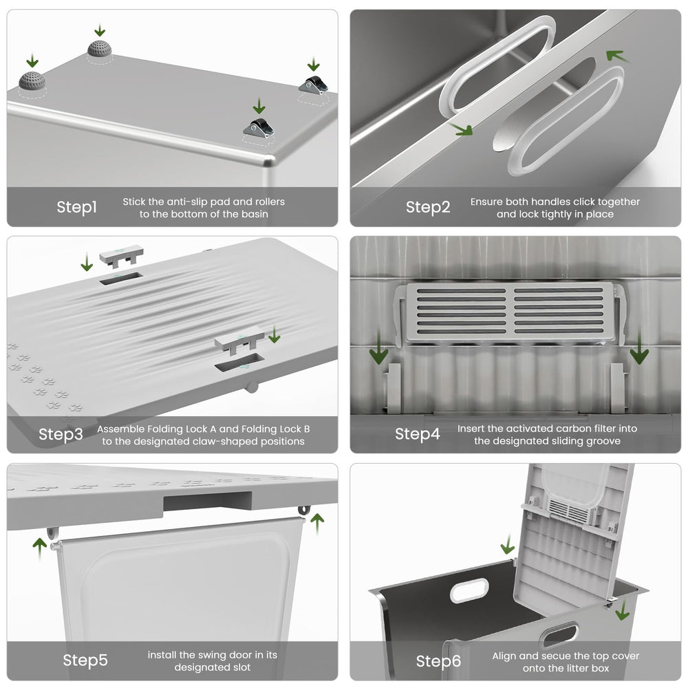 PTFFF intérieur propre sans résidus, hygiène durable garantie
