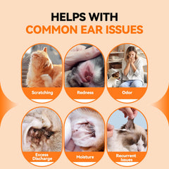 PUAINTA application sur chien nettoie oreilles et apaise