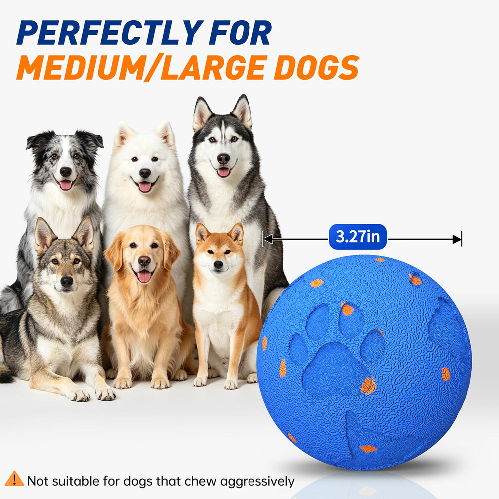 PUKACO chien poursuivant la balle au jardin, favorise l'exercice extérieur