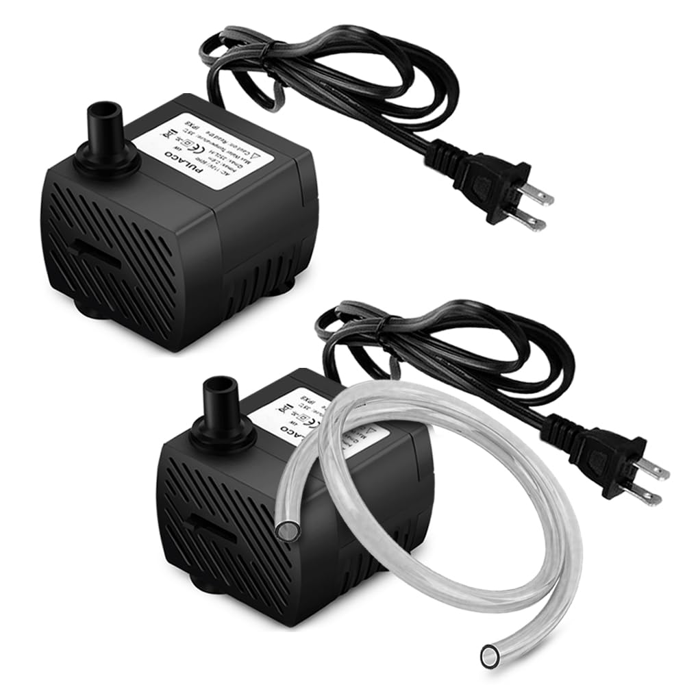 PULACO pompe vue avant compacte et discrète pour installations aquatiques