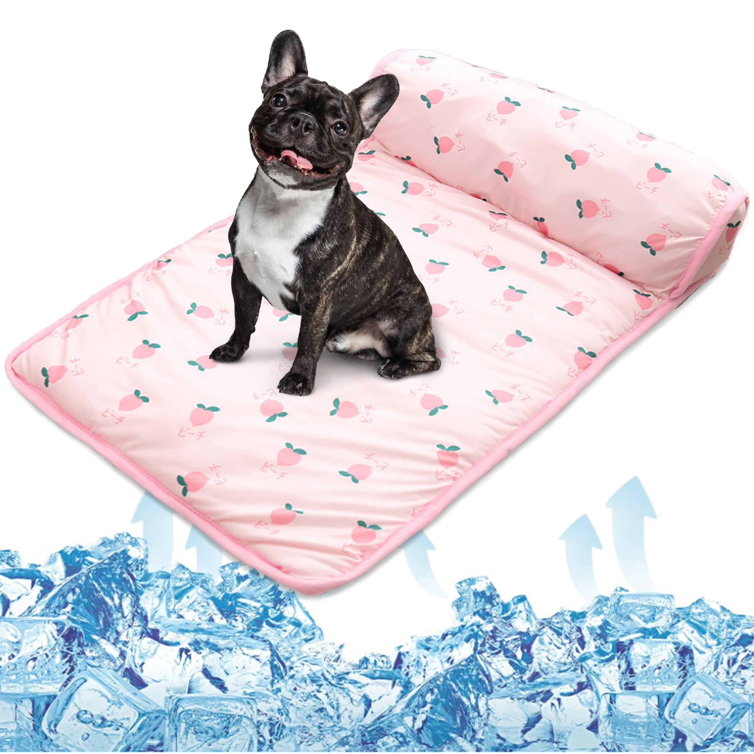 PUMYPOREITY packaging avant montrant le lit rafraîchissant et ses avantages pratiques
