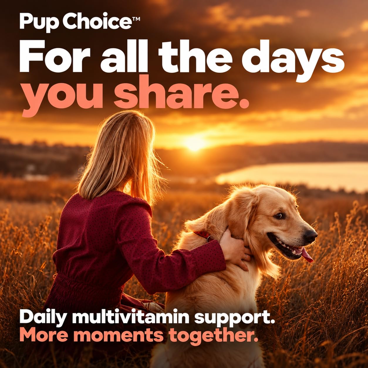 Pup Choice mention made in USA sur l’étiquette garantissant fabrication locale