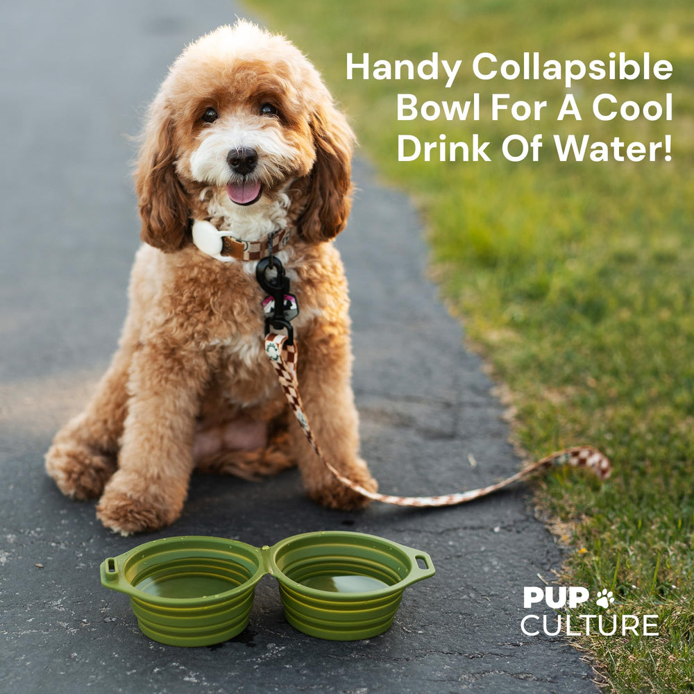 Pup Culture gros plan sur le silicone alimentaire montrant la texture durable