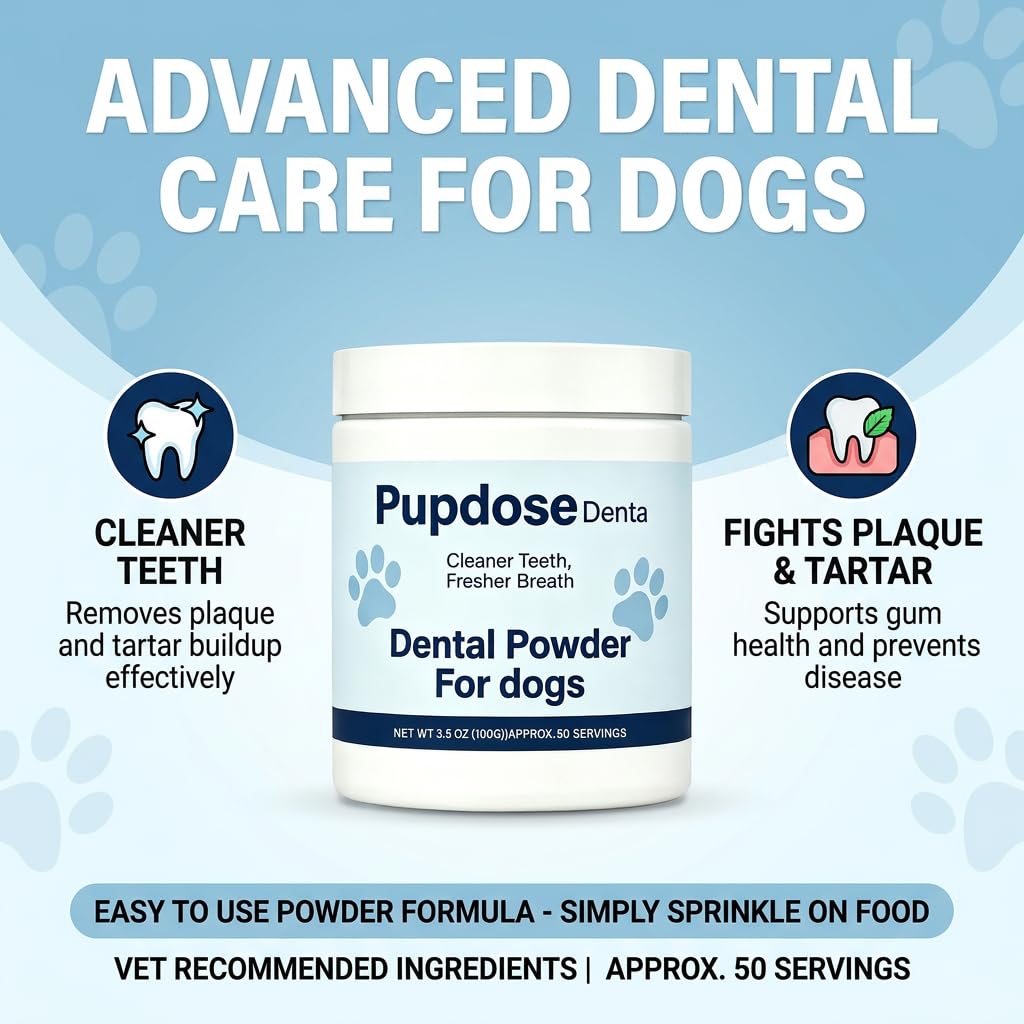 Pupdose Dental mesure sur balance illustrant la portion recommandée à 2 g