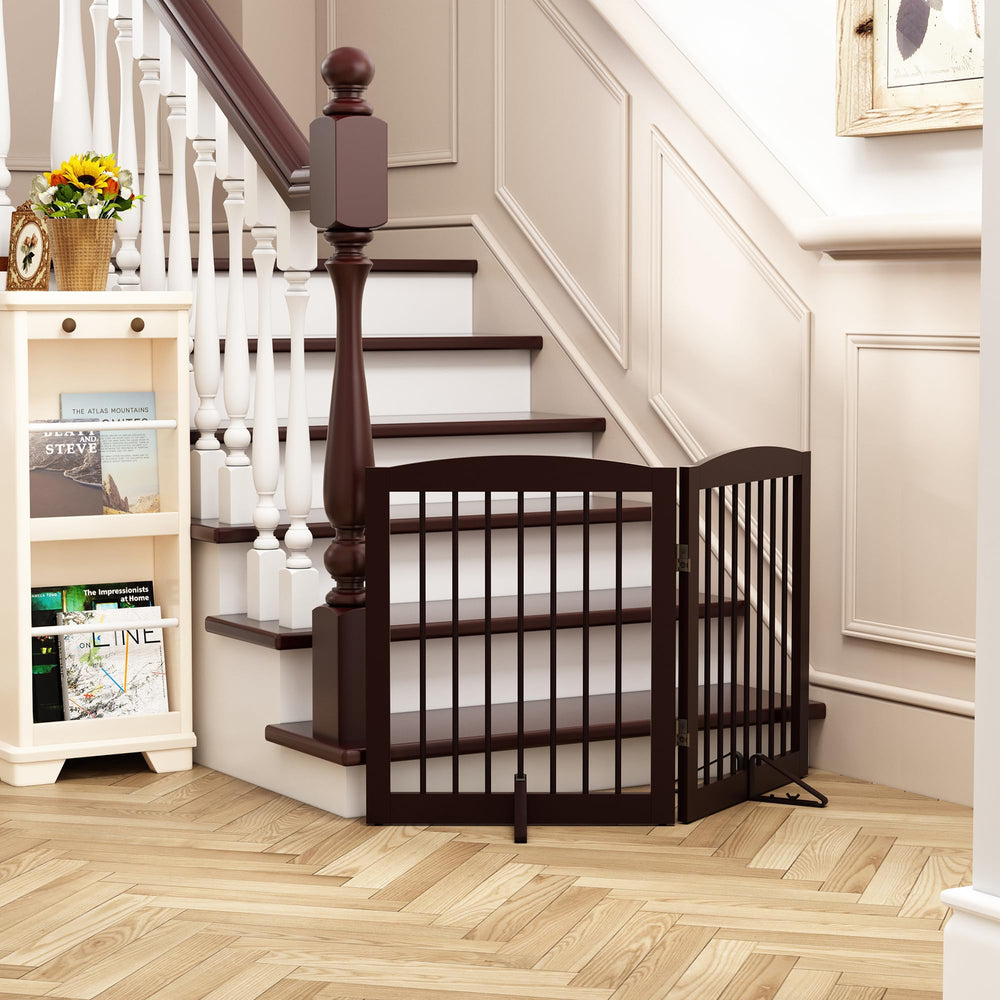 PUPETPO mise en scène intérieur barrière sécurisée pour chien sans percer le mur
