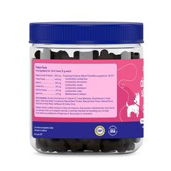 PupGrade gros plan texture de soft chew illustrant mâchabilité