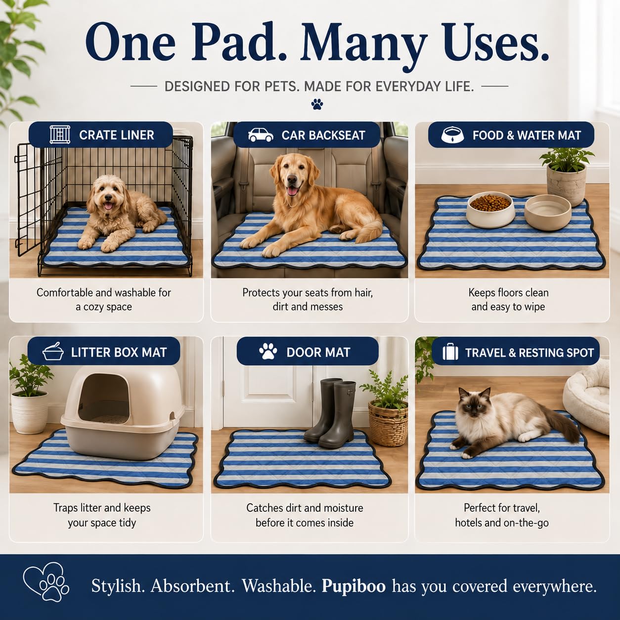 PUPIBOO comparaison taille montrant échelle pour choix pratique