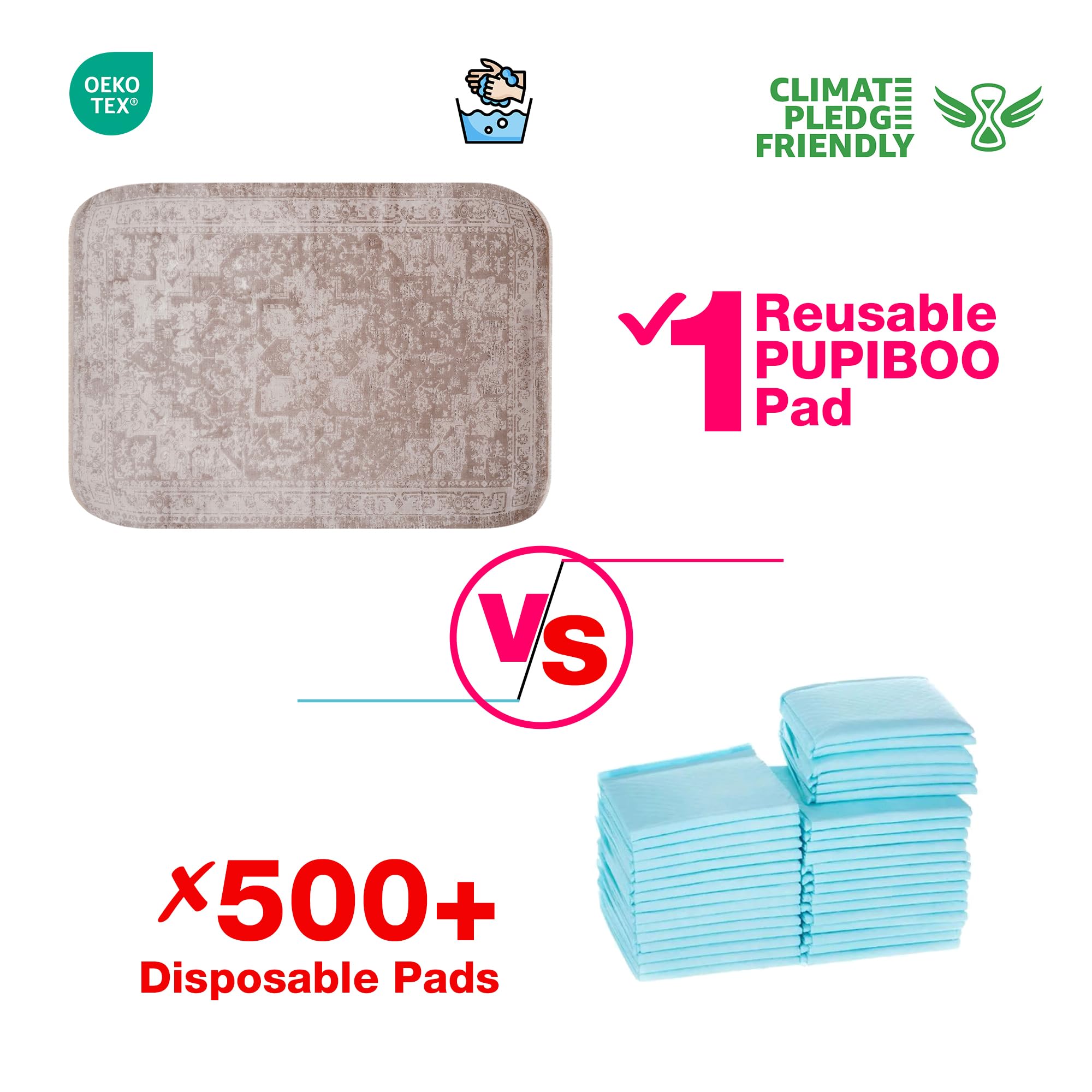 PUPIBOO tapis dans un salon protégeant mobilier et décor