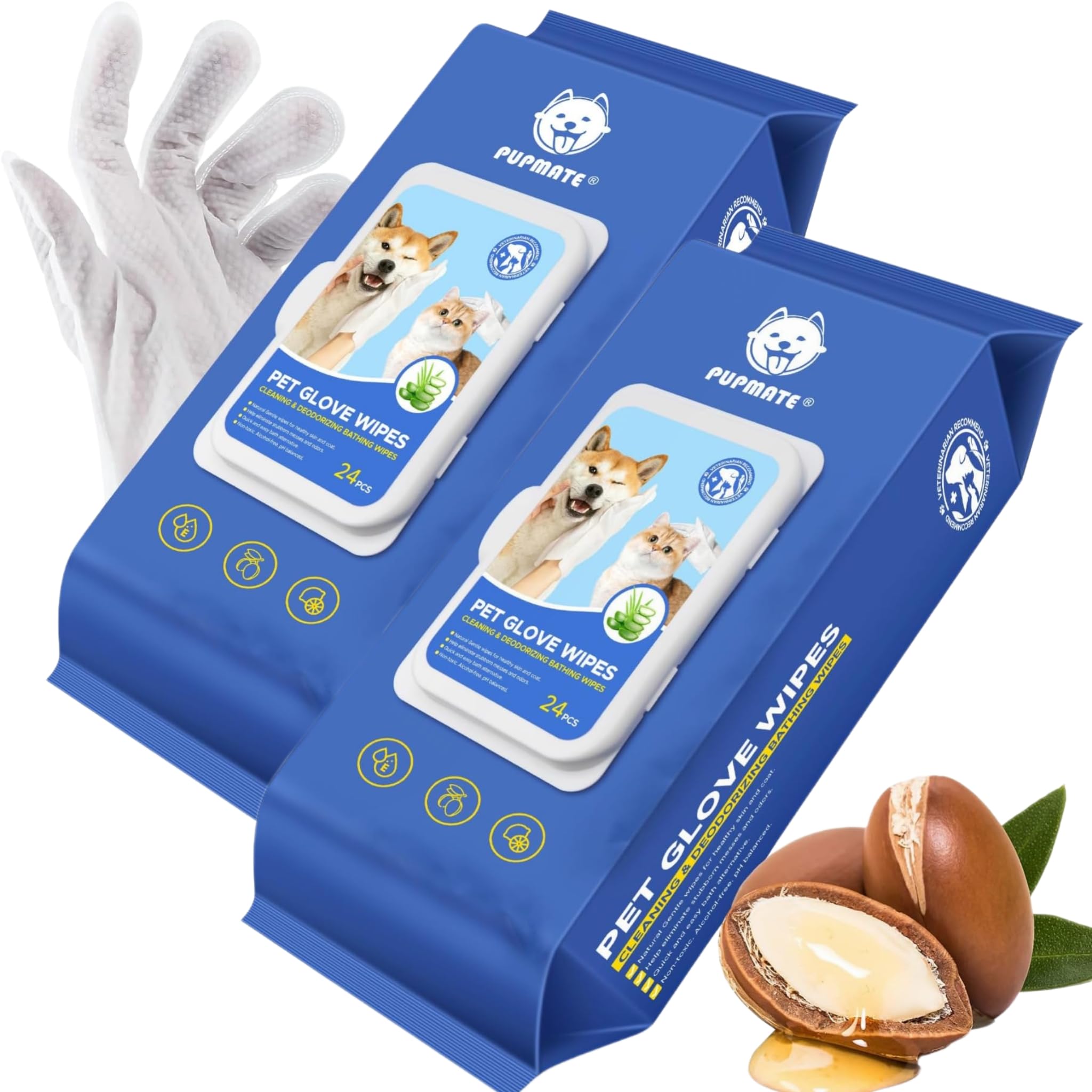 PUPMATE boîte ouverte montrant le couvercle refermable et facilité d'utilisation