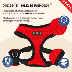 Puppia sangle poitrine ajustable pour un maintien personnalisé et sûr