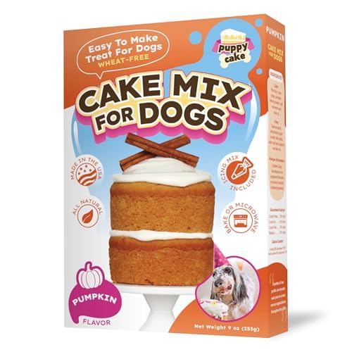 Puppy Cake texture poudre montrant la qualité des ingrédients