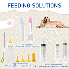 Generic puppy kit poire d'aspiration en action aidant à dégager respirations