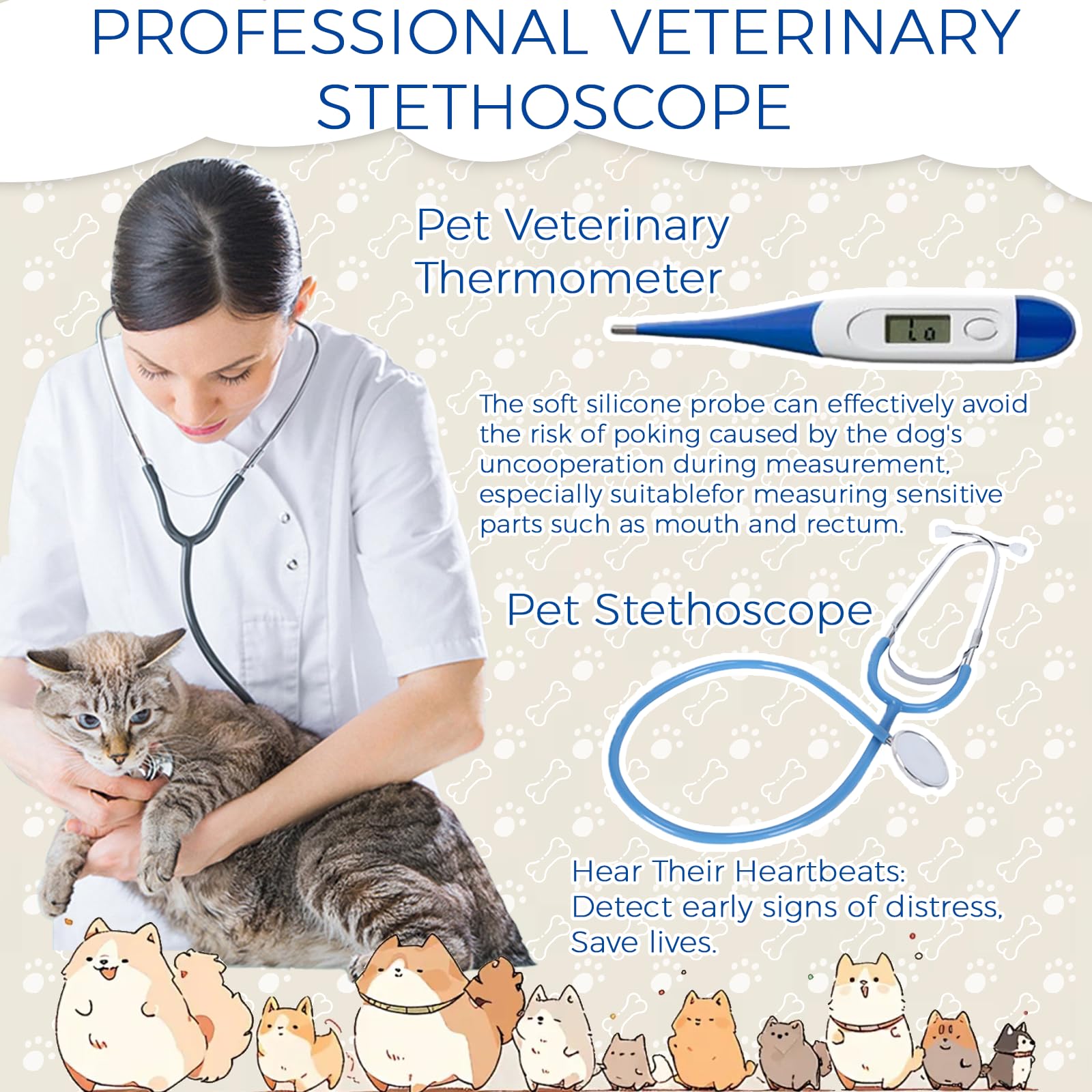 Generic puppy kit fiches et colliers identifiant chaque chiot pour suivi