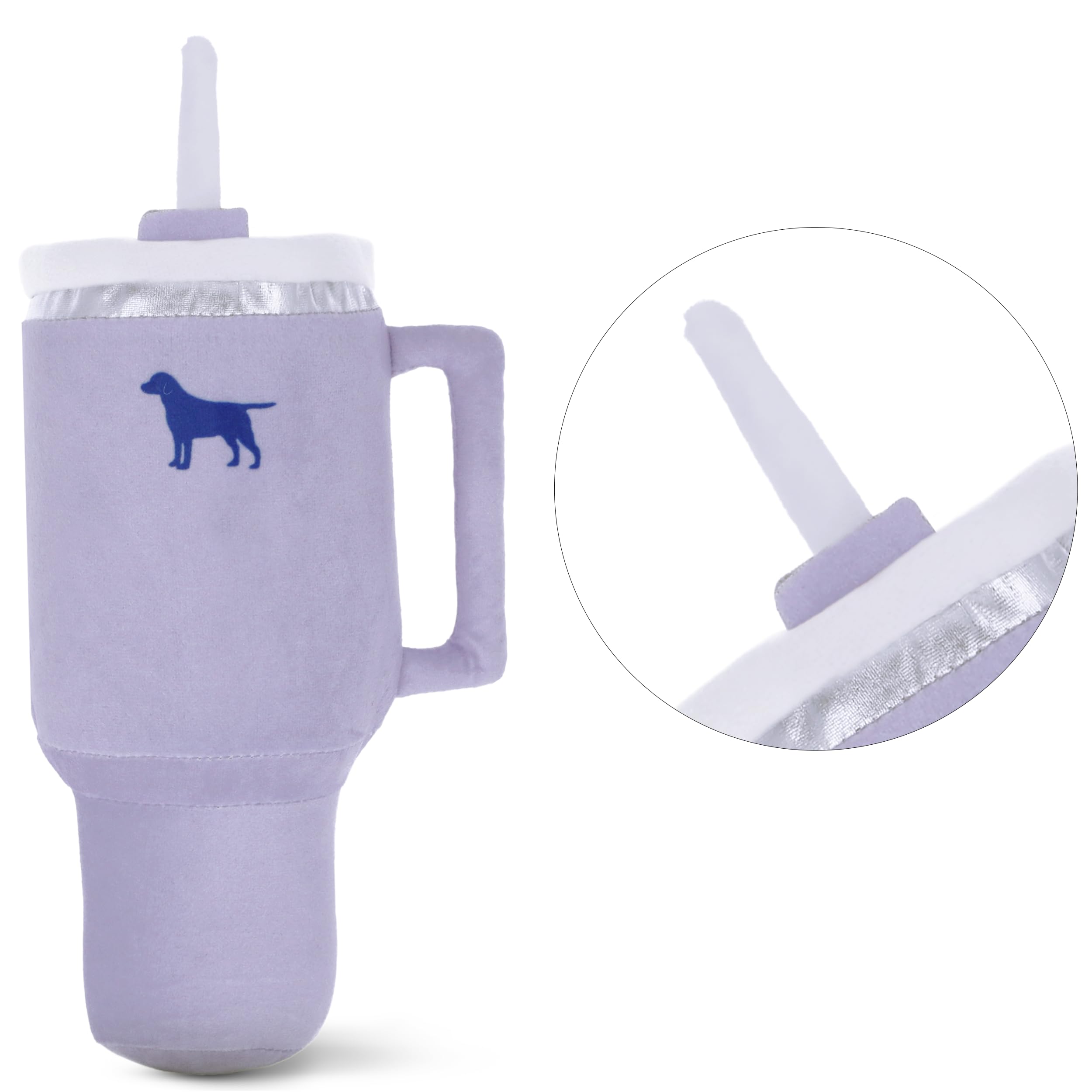 PUPROAR Pup Cup coutures renforcées détail, durabilité accrue