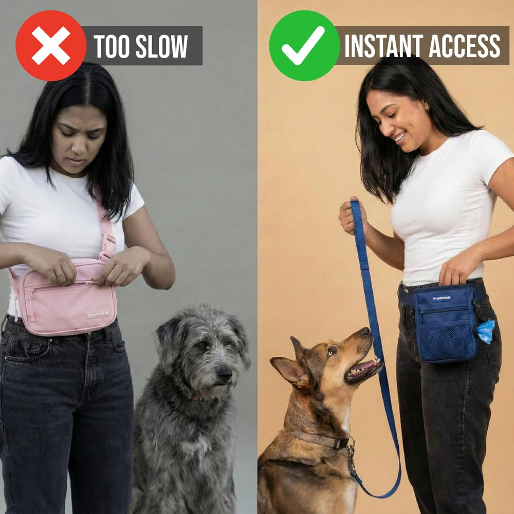 PupSensei clip métal attaché à la ceinture pour maintien sécurisé