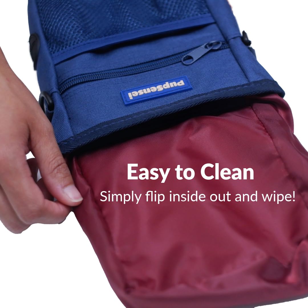 PupSensei sortie latérale du distributeur de sacs pour propreté facile