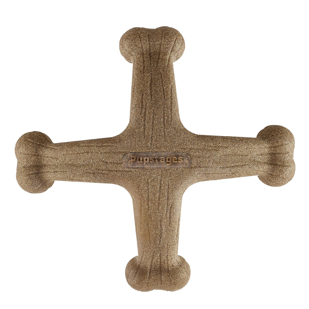Pupstages jouet Dogwood Jack face avant montrant le design et le parfum bacon