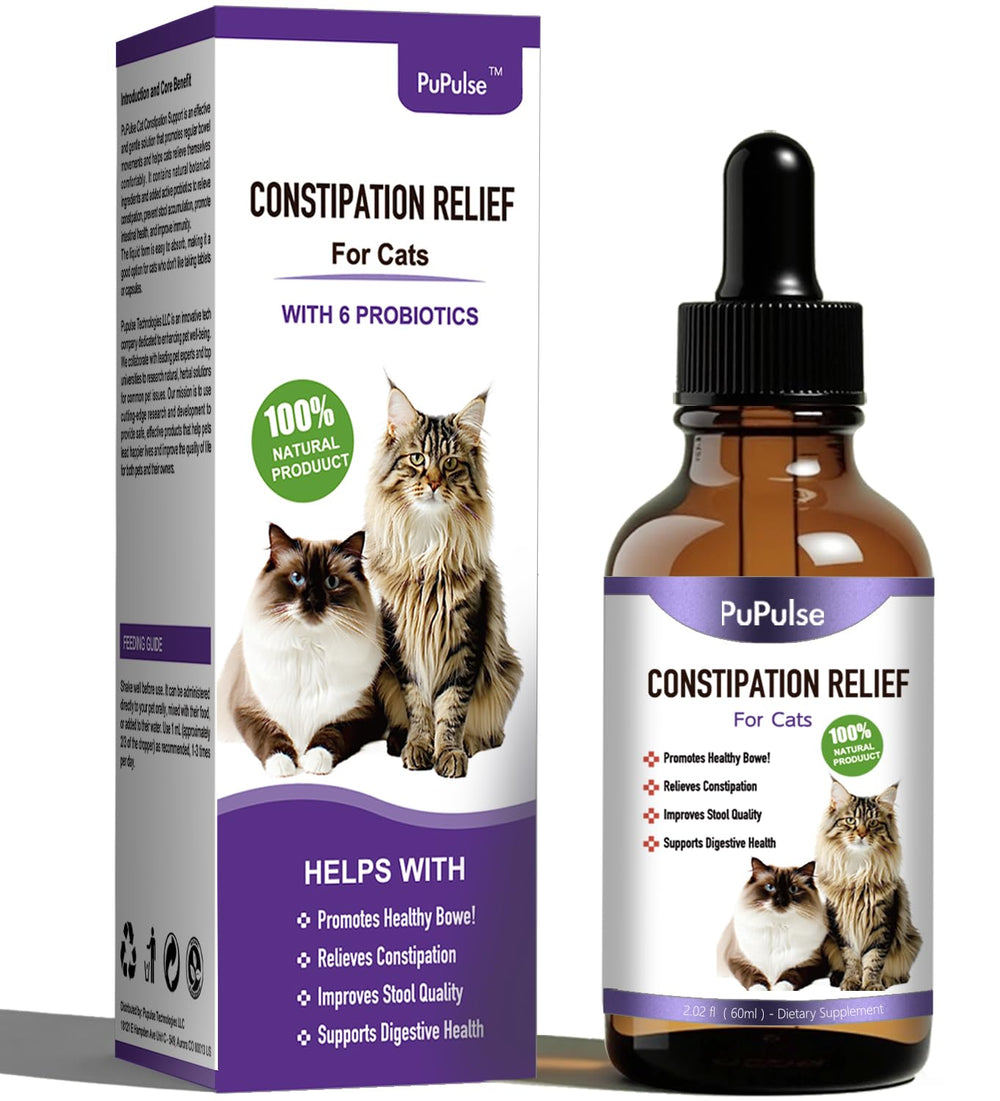 PuPulse flacon face montrant format 2 fl oz pour dosage précis
