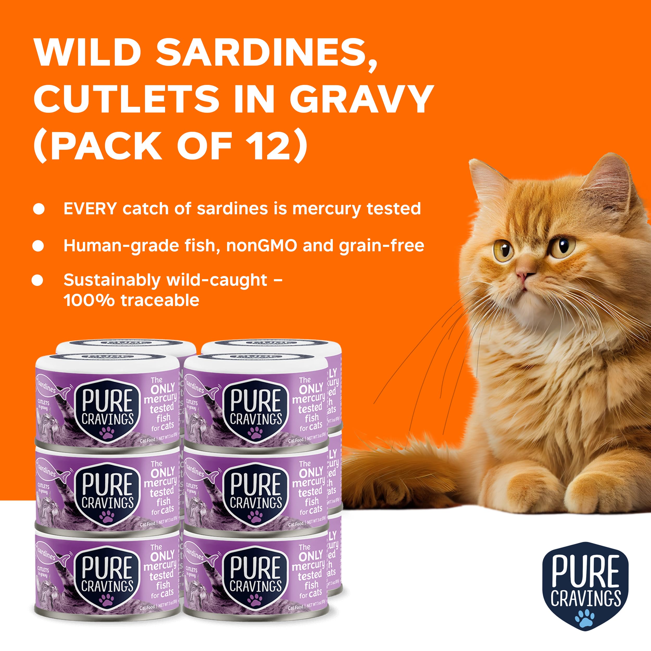 Pure Cravings portion servie dans une assiette, appétence accrue