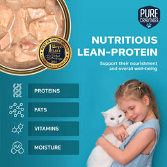 Pure Cravings paquet de 12 boîtes, pratique pour stocker