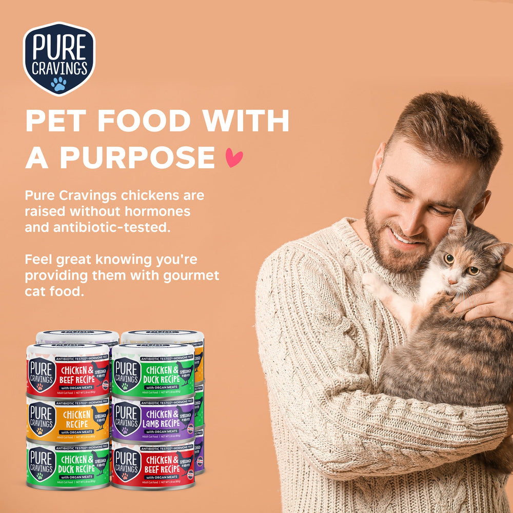 Pure Cravings comparaison portion, visualiser quantité recommandée