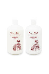 Pure + Good packaging avant montrant flacons et parfum santal noix de coco bénéfice propreté