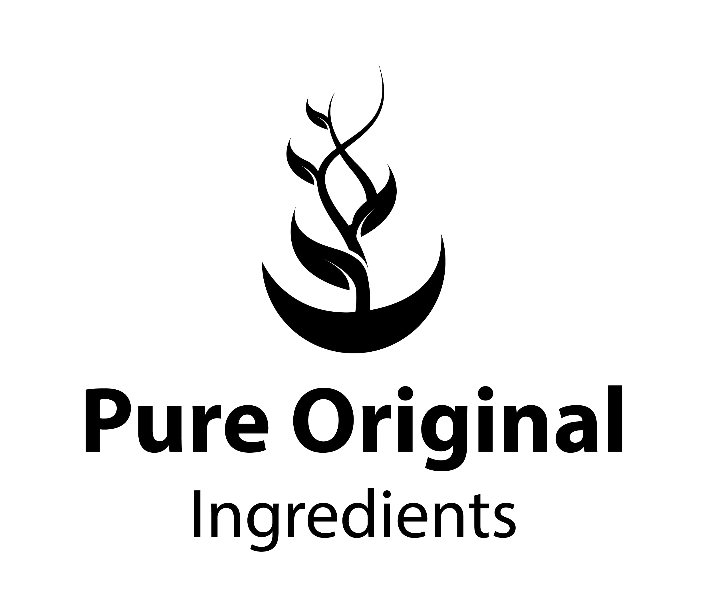 PURE ORIGINAL INGREDIENTS détail de l’étiquette montrant composition pure sans additifs