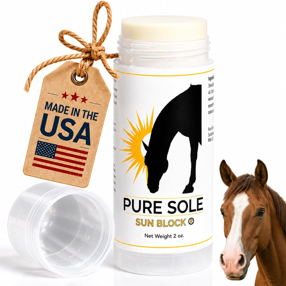 Pure Sole stick emballage avant montrant protection facile