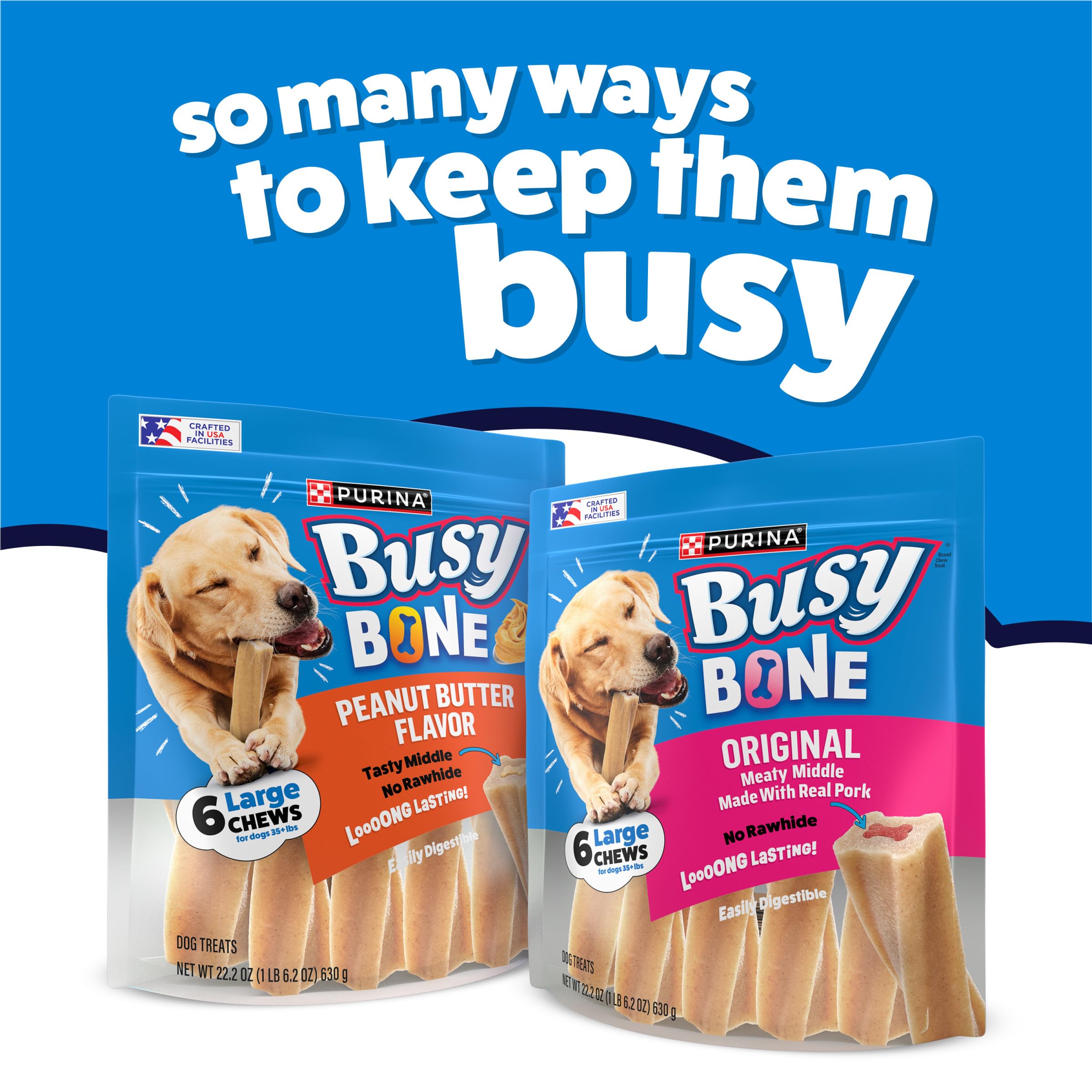 Purina Busy étiquette ingrédients pour transparence et confiance