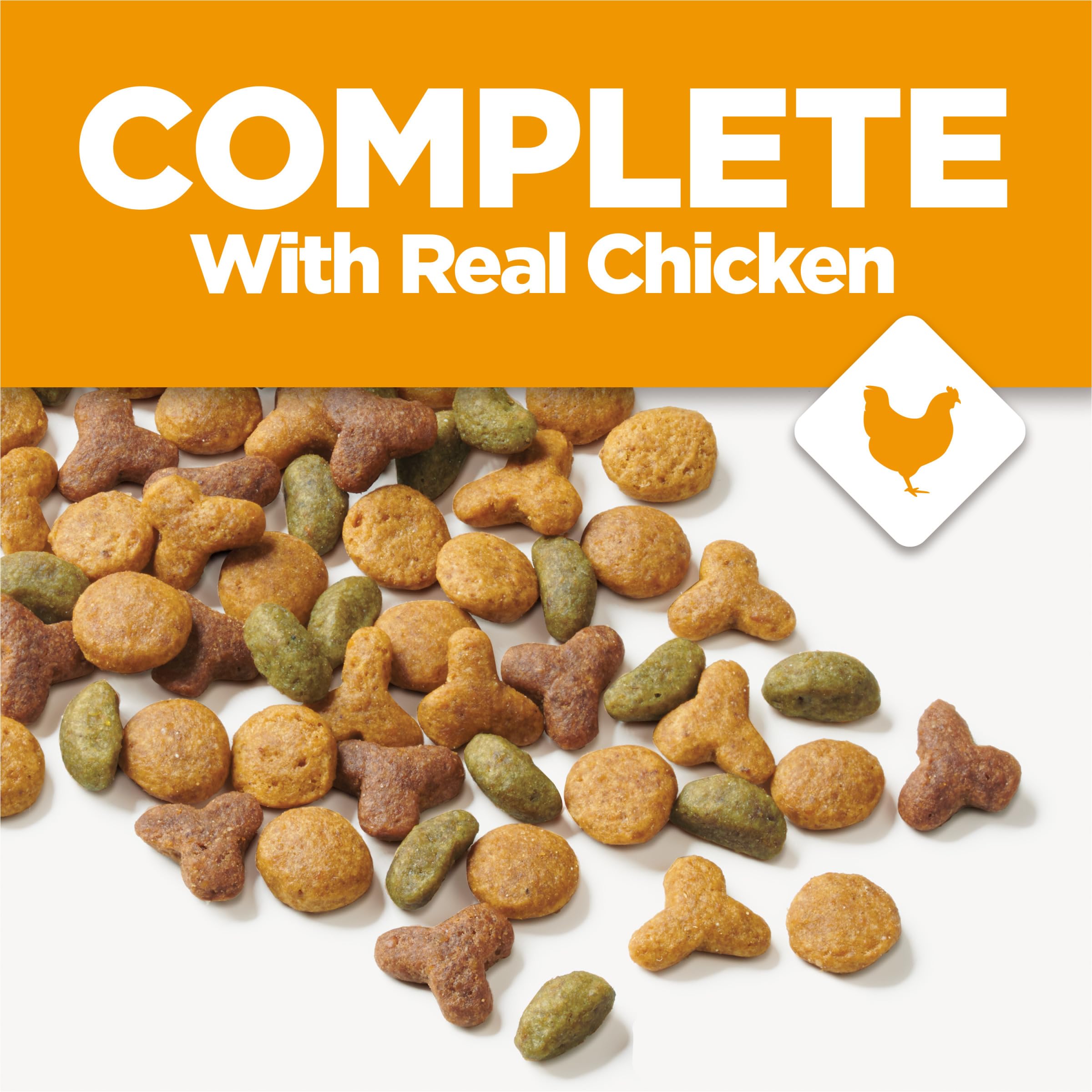 Purina Cat Chow poulet élevé en ferme ingredient principal visible