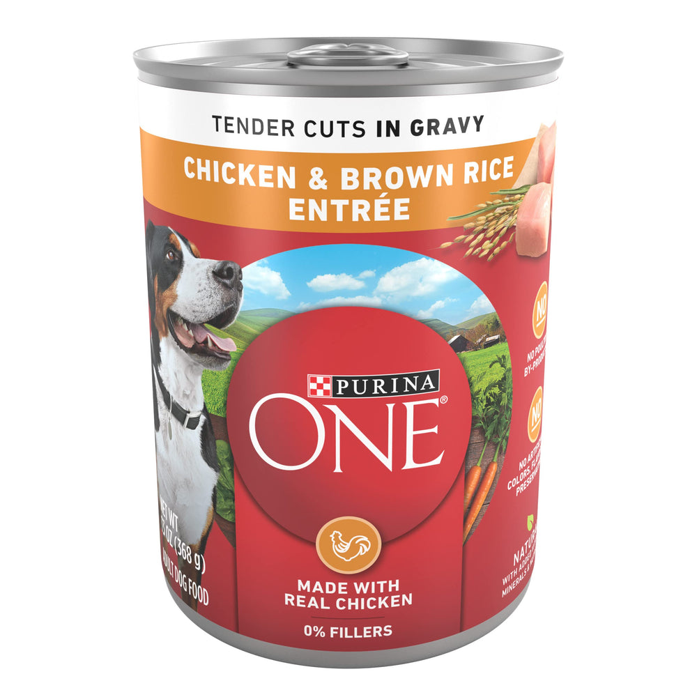 Purina ONE devant de la boîte montrant le packaging et bénéfice reconnaissance