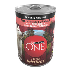 Purina ONE boite face montrant l’emballage et l’avantage nutritionnel