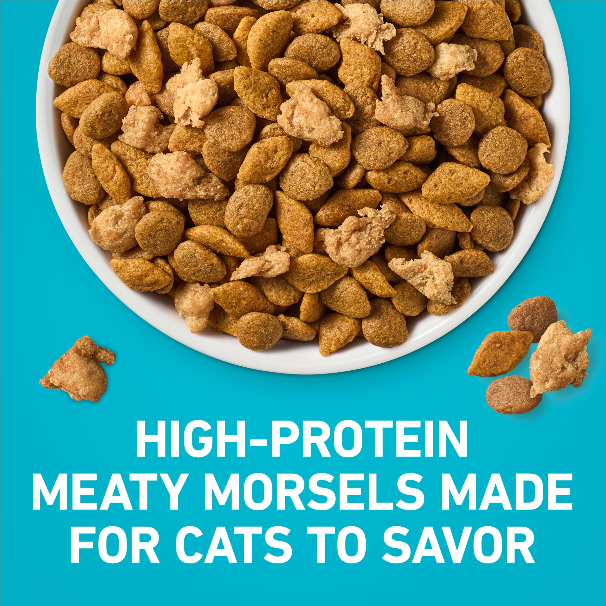 Purina ONE comparaison taille croquette pour contrôle des portions