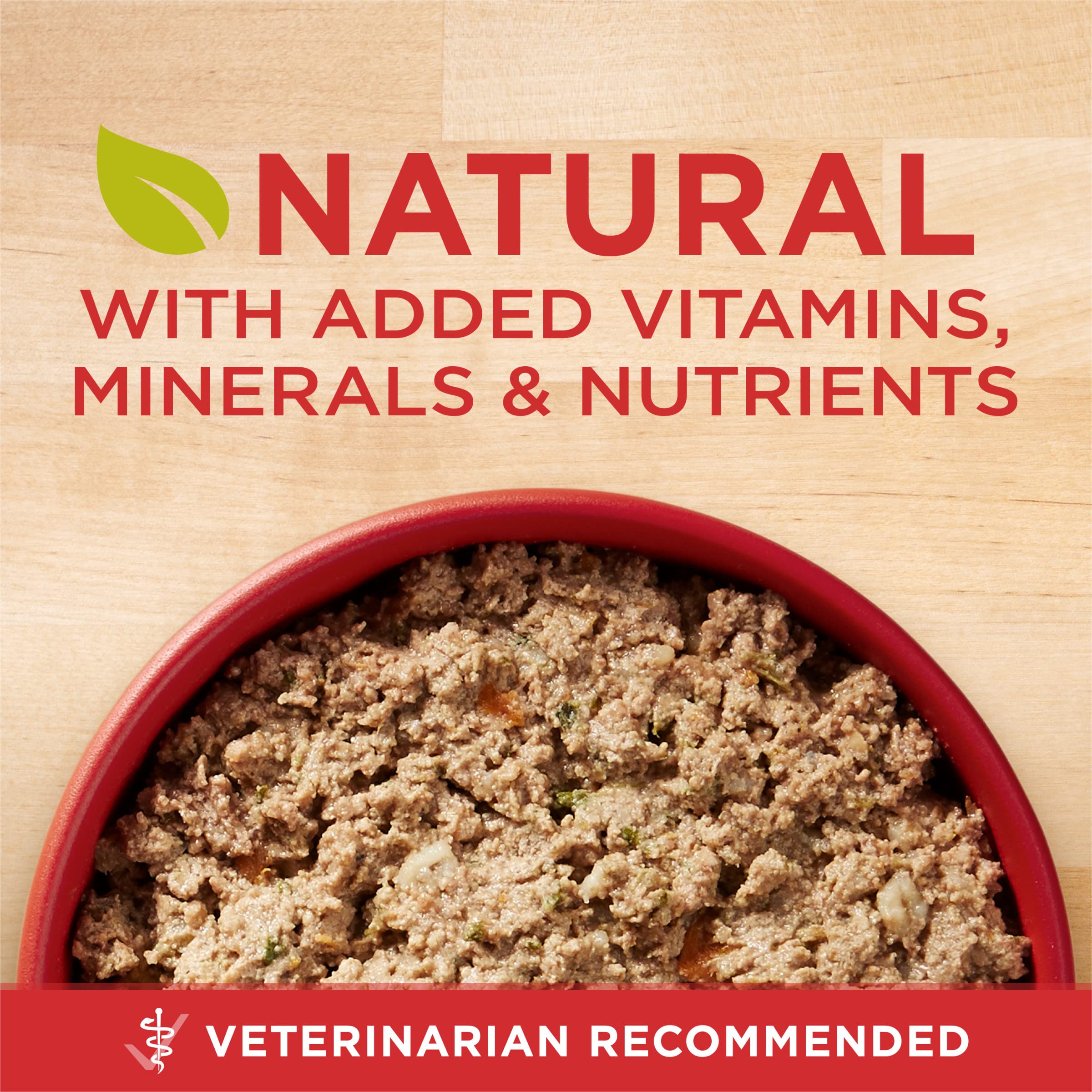 Purina ONE gros plan texture hachée montrant tendreté pour mastication facile