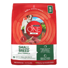 Purina ONE emballage 15 lb montrant la formule agneau et bénéfice nutritionnel