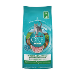 Purina ONE emballage recto montrant la recette et bénéfices nutritionnels