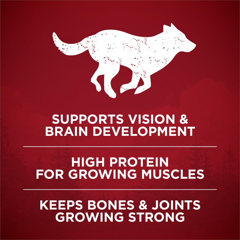 Purina ONE étiquette nutritionnelle lisible indiquant ingrédients essentiels et avantages