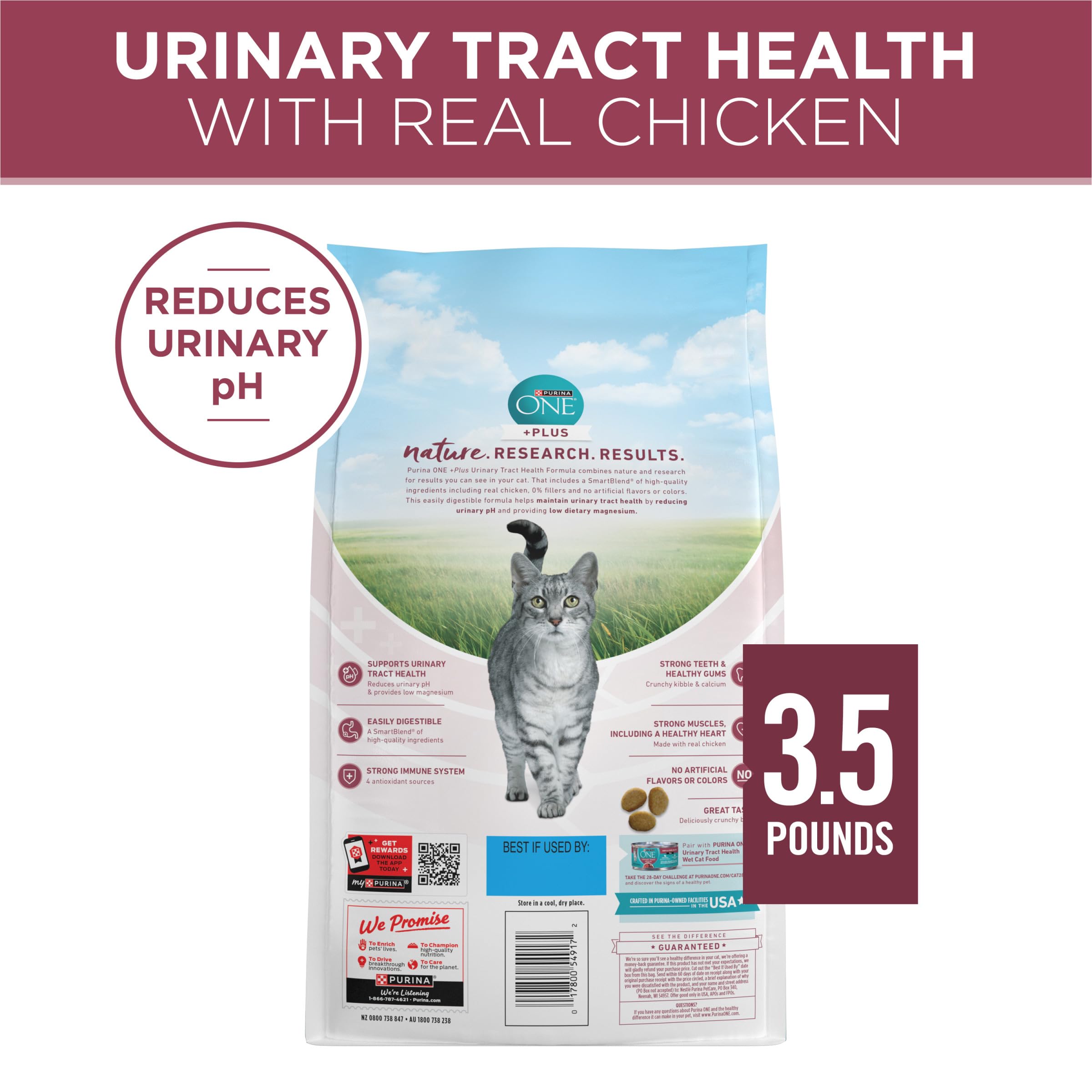Purina ONE installation Purina USA garantissant contrôle qualité fiable