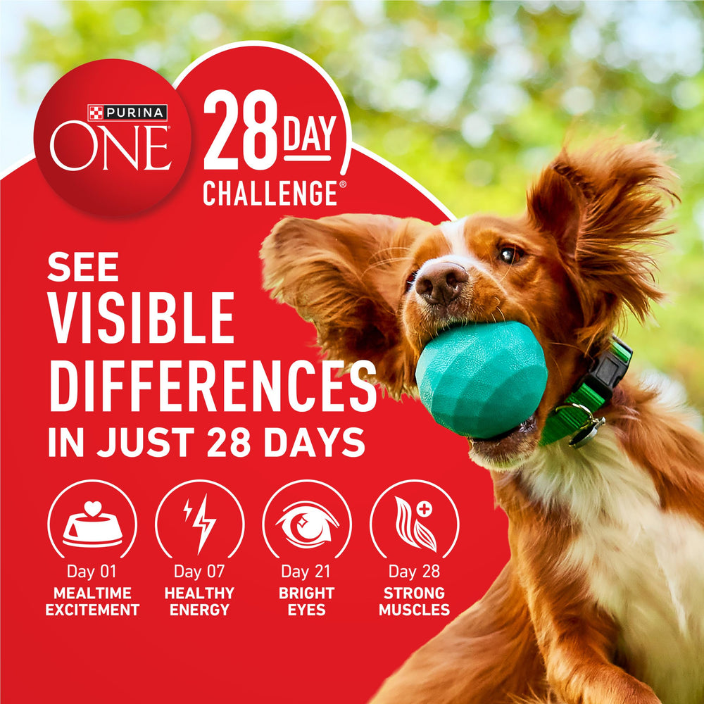 Purina ONE tableau nutritionnel lisible indiquant vitamines et minéraux