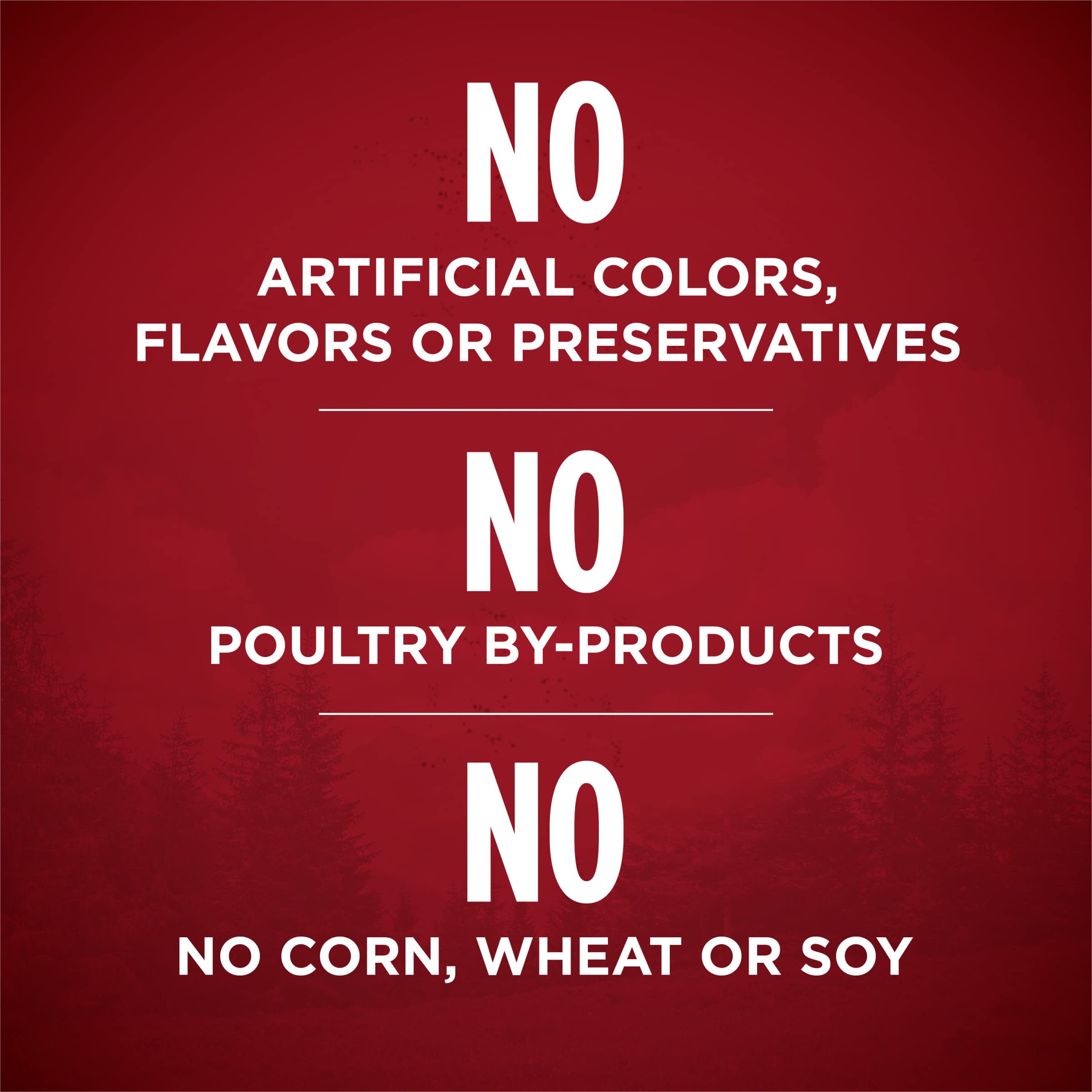 Purina ONE ingrédients bœuf et bison montrés pour garantir protéines réelles