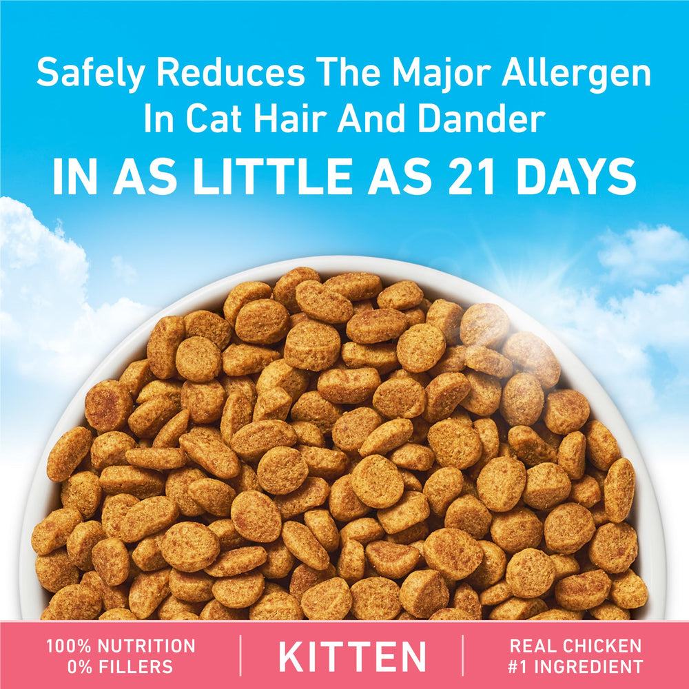 Purina ONE emballage ouvert montrant quantité et facilité d'utilisation